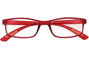 Amazotti - Milano Reading Glasses - Red +2.00