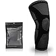 ENYEE Knee Compression Sleeve Best Knee Brace for Knee Pain for Men & Women Knee Support for Running, Basketball, Weightlifting, Gym, Workout, Sports