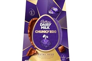 SOOLAR Cadbury Dairy Milk Chunky Ultimate Egg 400g- Chocolate Easter Egg Gift 2024