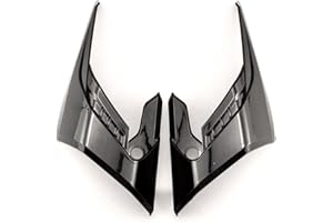 Fairing Deflector for CB650R 2018 2019 2020 2021 2022 2023, psler Motorcycle Winglets Fin Trim Cover Protector Decorative Accessories (High Black)