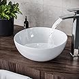 Etive 320mm Round Countertop Basin White
