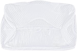 ‎HOMCA HOMCA poszewka na poduszkę, zapasowa poszewka na poduszkę można prać w pralce, oddychająca, tylko dla poduszek PL01-60x35x8/12cm (Biały)