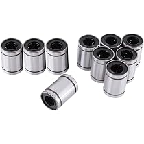 10 LM8UU Linearkugellager – 8x15x24 Mm, Doppelt Gedichtet, Für 3D-Drucker & CNC-Projekte