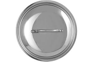 Home 0 Pokrywa, 12 cm, Stal nierdzewna, Srebrny, 13x13x4.5 cm