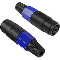Connettori Speakon connettore Audio per altoparlanti maschio a 4 poli 13 Connettori Speakon connettore Audio per altoparlanti maschio a 4 poli 13