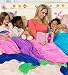 Amigo Global Mermaid Tail Shark Blanket Sleeping Bag For Kids and Teen Hot Sale - Gery