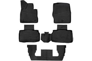 ELEMENT 3D Alfombrillas Interior de Coche a Medida TPE Ford Explorer 2020->, 6-Seat, SUV, USA, 5 pcs.