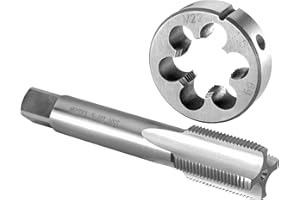 Burkit M22 X 1,5 Maschio e Die Set mano destra, M22 x 1,5 Filettatura Macchina Maschio e Fustella Rotonda