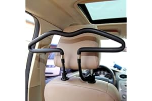 Goolsky Wieszak na płaszcze samochodowe zagłówek tylne siedzenie wieszak na płaszcz wielofunkcyjny wieszak samochodowy na płaszcz garnitur kurtka