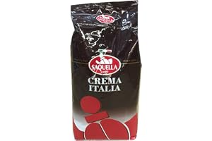 Saquella Crema Italia Espresso 1 kg äkta italiensk och stark i hela bönans smak