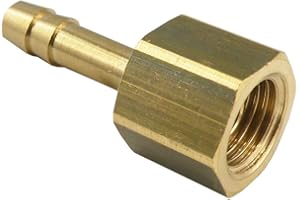 FS FITTINGSTORE Schlauchtülle mit drehbare Überwurfmutter, Messing PN 16 (G 1/2" - 13 mm)