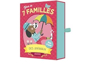 Editions Auzou - Jeu de 7 Familles des Animaux
