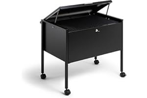 Durable 309801 Carrito para carpetas colgantes ECONOMY top 80 A4 Top, negro