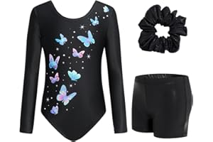 JiAmy body ginnastica artistica ragazza per 3-12 anni