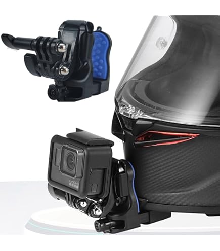 SEASKY 2-Pack Flexible Adhesive Mounts For Insta360 & GoPro Cameras - Helmet & Surface Mount