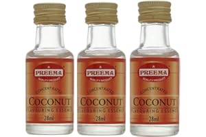 GENERIC Preema Coconut Flavouring Essence 3X28ml For All Of Baking