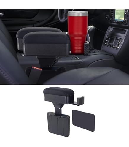 Mittelarmlehne Überzug Für BMW 3er E46 - Grau Echt Leder