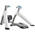 TACX Flow Smart Interactive Wheel On Roller Trainer with Compatibility with TACX App, Zwift etc. Up to 800 Watt Resistance and up to 6% Incline. Foldable and Almost Silent Flywheel