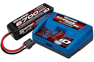 Traxxas Pack Chargeur 2981G + 1 x LIPO 4S 6700MAH 2890X Prise 2998G