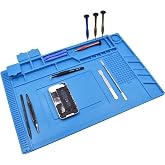 Parcbeny S-160 18777 Tamirci Matı Magnetli-Antistatik 45 cm x 30 cm ISIYA DAYANIKLI SİLİKON TAMİR ONARIM LEHİM MATI PEDİ MAGN