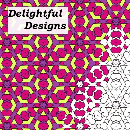 Delightful Designs: Adult Coloring Book: Volume 3 (Adult Coloring Patterns)