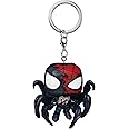 Funko Pop! Keychain: SM2VG - Spider-Man - Advanced Suit 2.0 Symbiote Takeover - Spider-man 2 Video Game Novelty Keyring - Collectable Mini Figure - Stocking Filler - Gift Idea - Official Merchandise