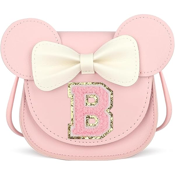 AWAVM Crossbody-tasset voor meisjes - schattige peuterhandtas met bloemenzonnebril, verstelbare gevlochten portemonnee voor kinderen (roze/ beige, 12 x 14 cm), Wit, 12x14x12 cm
