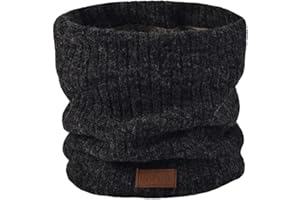 NovForth - Tour de cou d'hiver pour homme et femme - Écharpe de ski - Cache-cou - Écharpe faciale - Écharpe en polaire, écharpe tube, masque de guêtre, coupe-vent - Écharpe circulaire