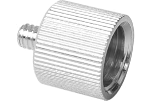 Haiki Adattatore da 5/8" a 1/4" per filettatura 1/4 e telemetro 5/8" treppiede supporto microfono stand microfono