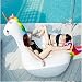 Produktbild 275*140cm*120cm Aufblasbare Schwimmbecken Pool PVC Material Allgemein Erwachsene Kinder Schwimmen Ring Wasser Erholung Freizeit Stuhl Sport Outdoor Spielzeug Raft Lounger Small (Einhorn 275cm)