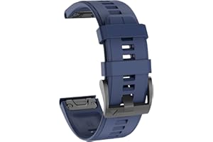 ISABAKE Correa para Garmin Fenix 6/Fenix 6 Pro/Fenix 5/Fenix 5 Plus, Quickfit 22mm Pulseras de Repuesto para Forerunner 935/945, Approach S60