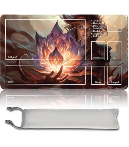 Gioco da tavolo mtg, tappetino da gioco + sacchetto