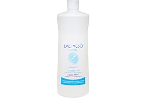 Lactacyd Derma Gel de Baño, Sin Jabón, pieles sensibles, preserva las defensas naturales de la piel, 1000 ml