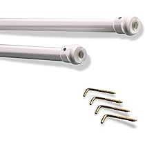 Bacchette Per Tende A Pressione - Alluminio Con Ventsose, Montaggio Senza Fori - Foto 11