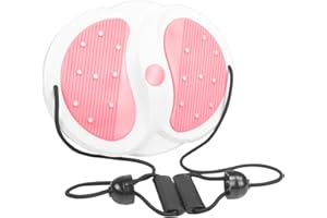 Nepfaivy Waist Sculptor Machine Twister - Enlarged Waist Twisting Disc with with Handles, Twister Exercise Equipment for Home Use, Waist Trainer Board for Women Weight Loss/Body Shaping/Foot Massage