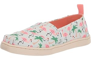 TOMS Alpargata Print, Mocassino Basso Bambine e Ragazze