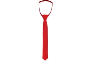 Ladeheid Cravatta Bambino Elastico e Nodo KJ (31cm x 4cm)