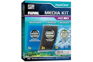 Fluval Kit Carga Mantenimiento para Filtro Mochila para Acuario AquaClear AC20