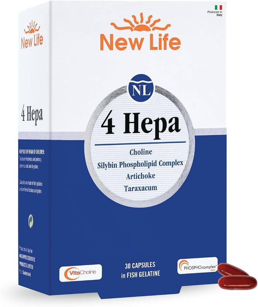 New Life 4 HEPA Takviye Edici Gıda 30 Kapsül