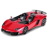 Sunman Sun-Ras-R/C 1/12 F/F Lamborghini Aventador Işıklı Metalik, Kırmızı