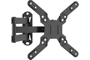 XINLEI TV Wall Bracket, Swivel TV Bracket with Articulating Arm Tilt Extension Rotation for Most 13-42 Inch LED, LCD Monitor and Plasma TVs up to 20kg, Max VESA 200x200mm MA1343