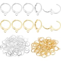 Anelli di Salto in Acciaio Inossidabile Placcato Argento, 4mm