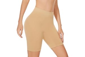 SIHOHAN Women Chub Rub Shorts Slip Shorts for Under Dresses Seamless Anti Chafing Underwear Boyshort Panties Safety Long Briefs