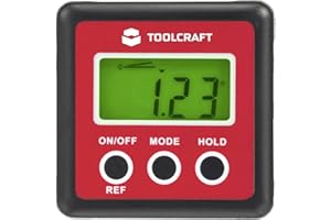 Rapporteur dangle numérique TOOLCRAFT TO-4988565 360 °