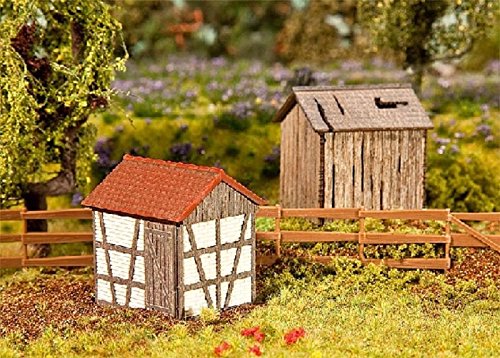 Preisvergleich Produktbild Faller FA130289 - 2 Geräteschuppen (LC)