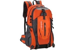 ABPOK 35L Lightweight Outdoor Backpack, Durable Handy Waterproof Foldable Climbing Rucksack for Camping Walking Hiking