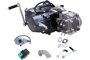 FUNYSF 125cc Engine Motocross Pit Bike Cross 4-Stroke Engine Air Cooled Motor for Motocross CRF50 XR50 CRF70