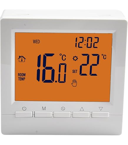 NGBFF Termostato Smart, Termostato Intelligente, regolatore di Temperatura for Acqua NGBFF Termostato Smart, Termostato Intelligente, regolatore di Temperatura for Acqua
