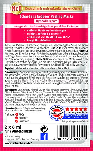Schaebens Erdbeer Maske, 15er Pack (15 x 12 ml) - 2