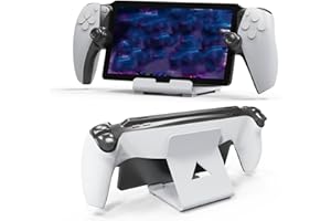 ZLiT PS-Portal-Handkonsolenständer, Handheld-Spielkonsolen-Tablet-Ständer, Desktop-Halterung für PS-Portal für Steam-Deck/ROG/für Switch (weiß)